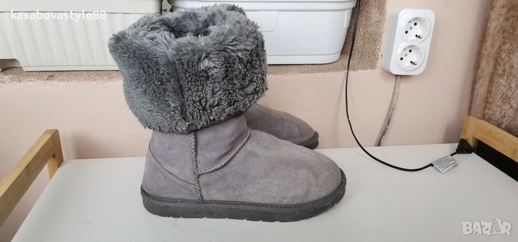 Топли Апрески Естествена кожа 38 н. , снимка 1