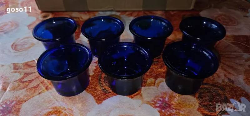 стъклени свещници, снимка 1