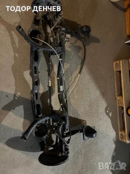 Заден мост - ОБОРУДВАН, свален от шкода октавия 2012г., снимка 1