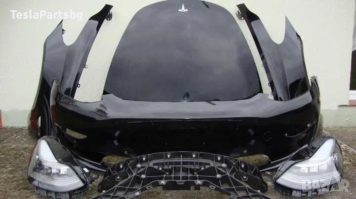 Продавам кузовни части к Tesla капак, броня, фарове, калници, стъкла, снимка 1