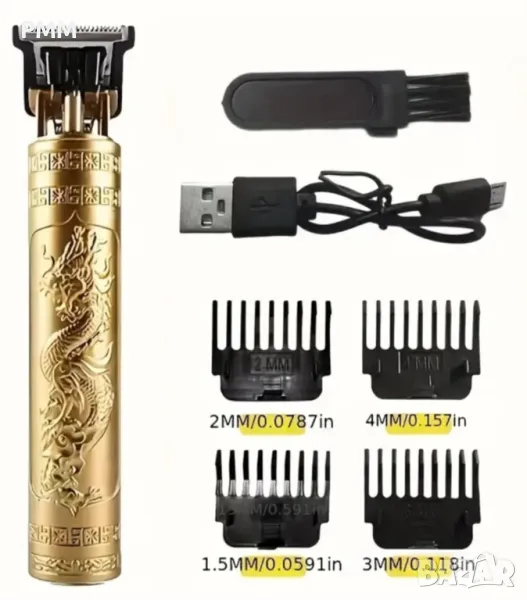 Нова безжична машинка за подстригване - комплект с приставки, снимка 1