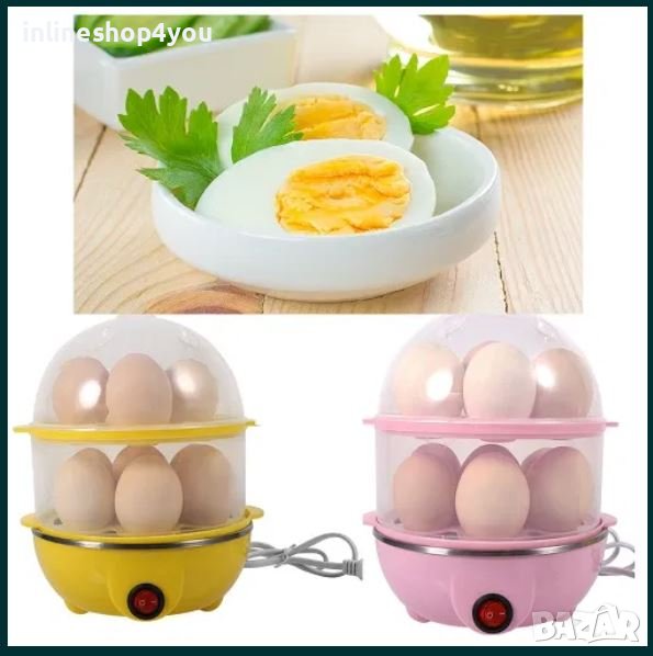 Яйцеварка за варене на яйца на пара My Dream Egg Cooker-на два етажа, снимка 1