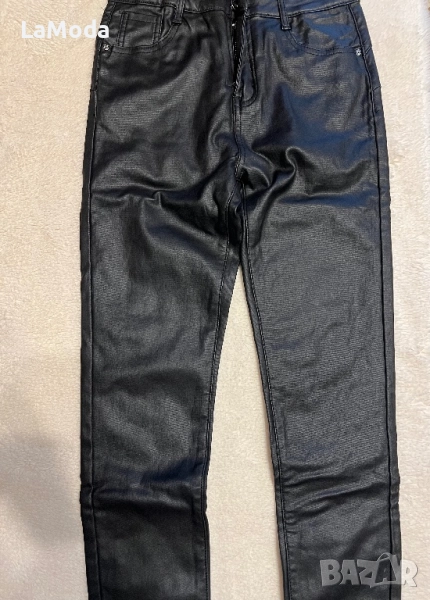 Дамски кожени дънки, снимка 1