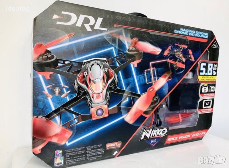 НОВ! Дрон Nikko Race Vision 220 FPV Pro Супер Промо!, снимка 1