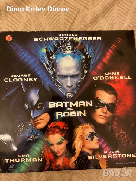 Laserdisc Batman & Robin, снимка 1