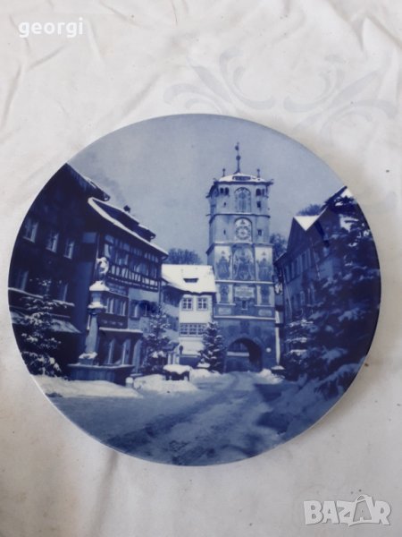 Немска декоративна порцеланова чиния , снимка 1