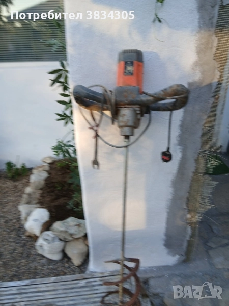 камбанен миксер за мазилка и бетон, снимка 1