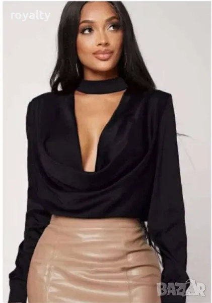 Дамска блуза с акцент, снимка 1