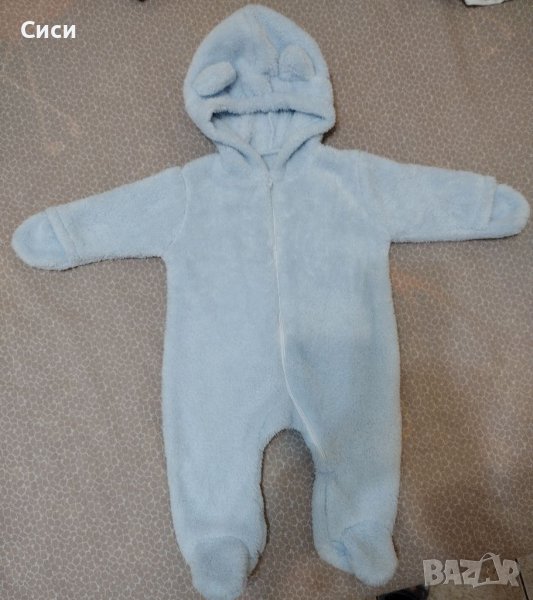 Бебешки плюшен гащеризон , снимка 1