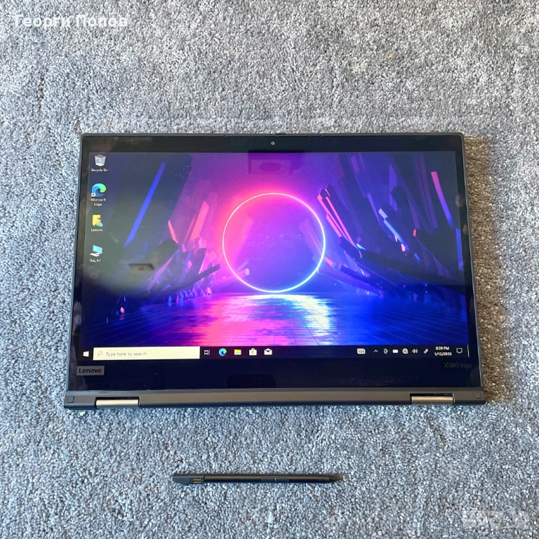 Lenovo X390 YOGA - 13.3''FHD Touchscreen, i5-8365u, 16GB RAM DDR4, снимка 1