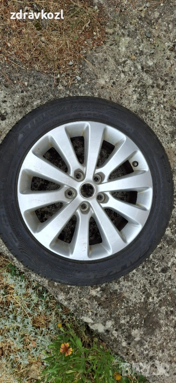 Летни гуми с джанти за Опел Астра J, снимка 1