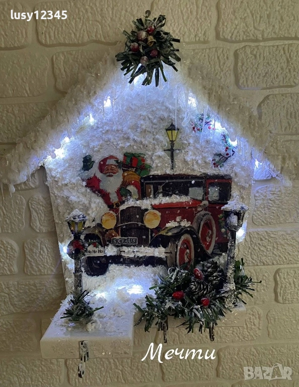 Снежна къщичка-Дядо Коледа!, снимка 1