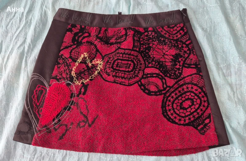 зимна къса пола desigual, снимка 1