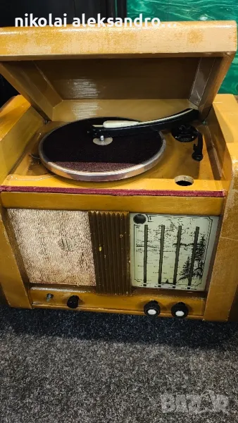 ретро радио грамофон , снимка 1