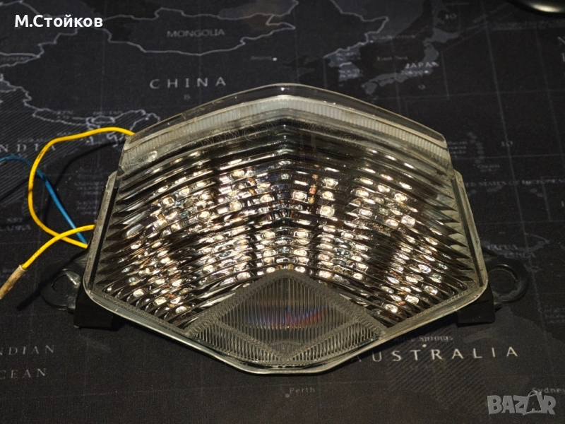 Kawasaki z750 2007-2012 диоден стоп с мигачи, снимка 1