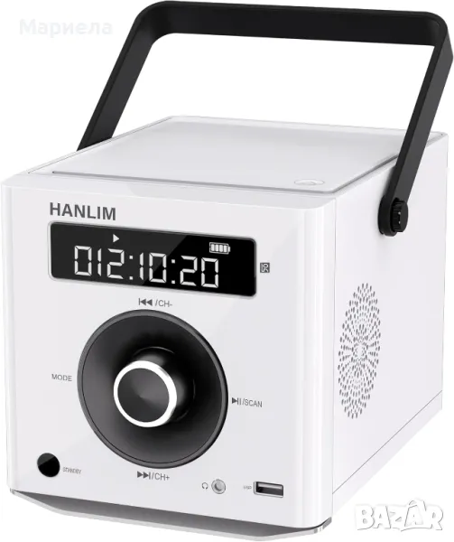 Portable CD Player 20W , Преносима мултифунционална аудио система , снимка 1