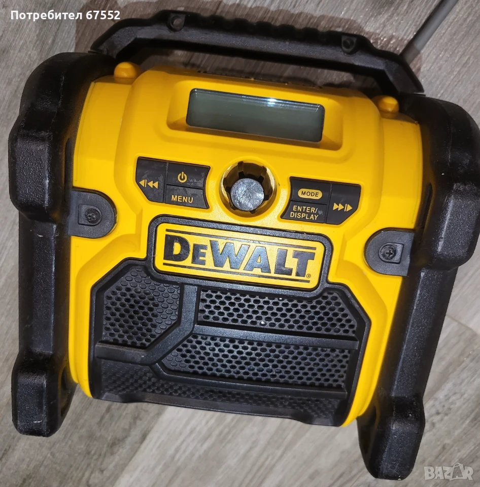 Радио Dewalt DCR020 Digital Plus, само тяло, снимка 1