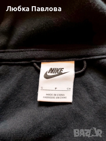 Мъжко горнище Nike tech fleece (размер S), снимка 3 - Спортни дрехи, екипи - 53916046