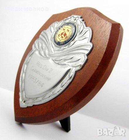 Английски футбол-Стари наградни купи-Настолни медали, снимка 2 - Колекции - 35410012
