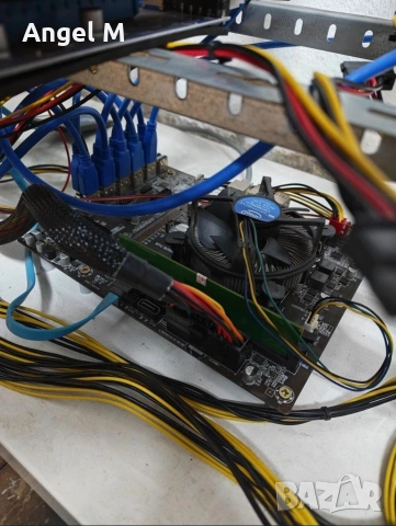 Майнинг риг 10x RX 6600 Pulse Идеален за Солари, снимка 3 - Други - 54339144