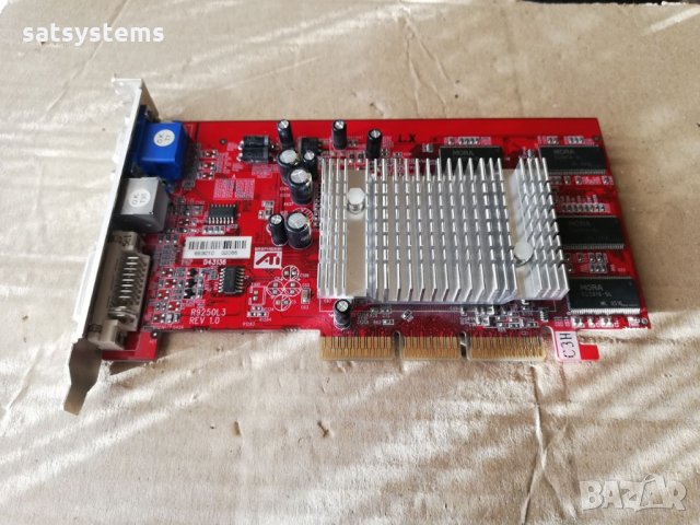 Видео карта ATi Radeon GeCube 9250 AGP, снимка 5 - Видеокарти - 29995448