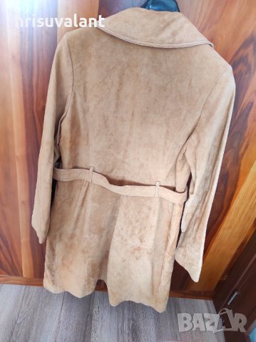 Естествена кожа шлифер , снимка 2 - Палта, манта - 39917826