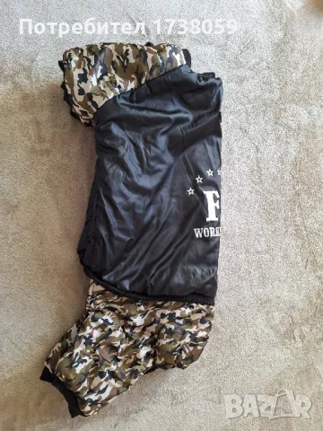 Ватиран зимен гащеризон за куче 7 хл.