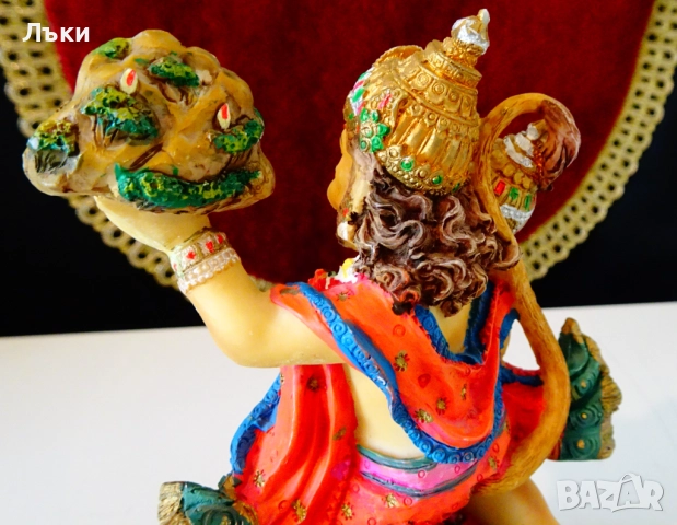 Статуетка Кралят на маймуните Хануман. , снимка 9 - Антикварни и старинни предмети - 51812975