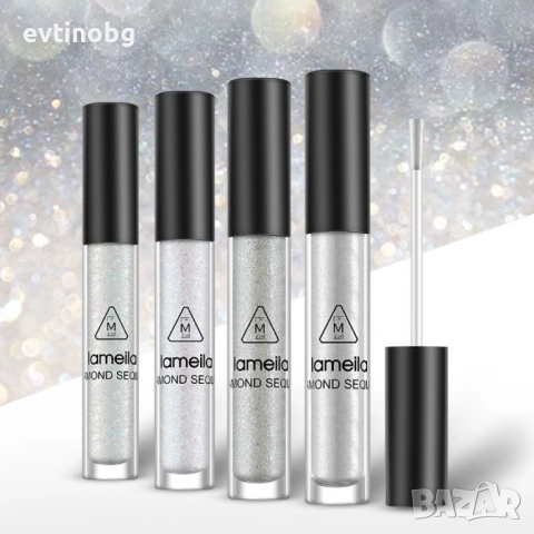 Блестящи течни сенки за очи в четири различни цвята HZS279, снимка 2 - Други - 54100275