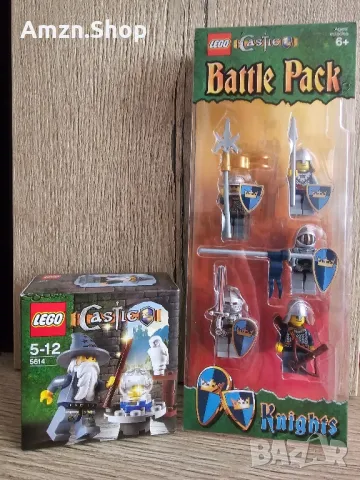 Lego Castle 5614 и Battle Pack Knights  852271, снимка 1 - Колекции - 49213120