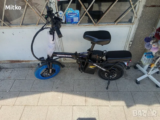 нов 16 цола електрически алуминиев велосипед чисто нов работи перфектно всичко внос от Германия , снимка 11 - Велосипеди - 55879964