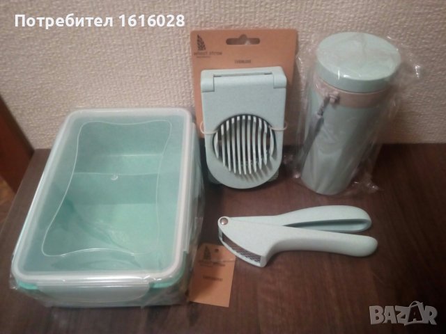 Нови Бамбукови съдове и прибори за хранене за дома,къмпинг и пикник., снимка 2 - Кутии за храна - 37205716