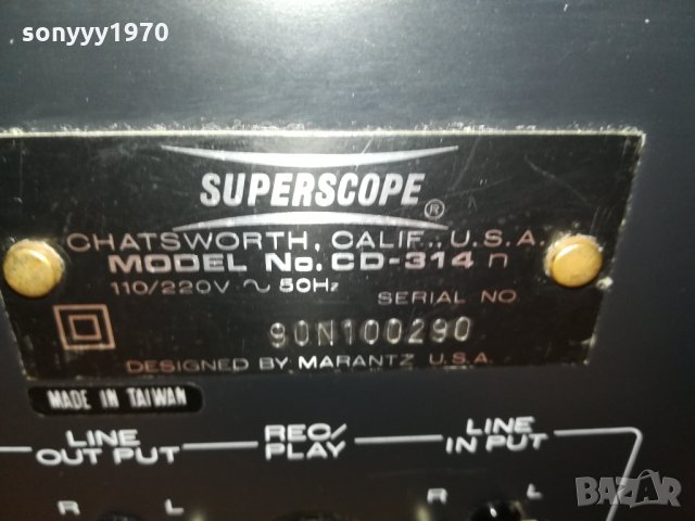 MARANTZ-SUPERSCOPE-USA-ВНОС SWISS, снимка 7 - Декове - 35220376