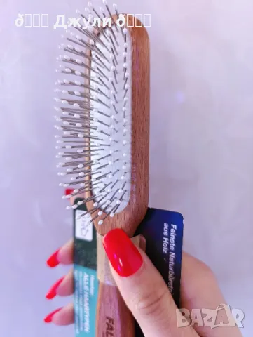 Антистатична четка за екстеншъни и перуки, снимка 8 - Аксесоари за коса - 48612134