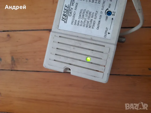 Усилвател за кабелна телевизия, снимка 4 - Антикварни и старинни предмети - 49895442
