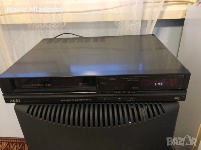 Видео рекордер AKAI VS-23 EDI vhs, снимка 6 - Плейъри, домашно кино, прожектори - 52289636