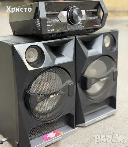 Аудио система Sony SHAKE-33, 2200W, Bluetooth, NFC, USB, CD, Bass Bazuca
