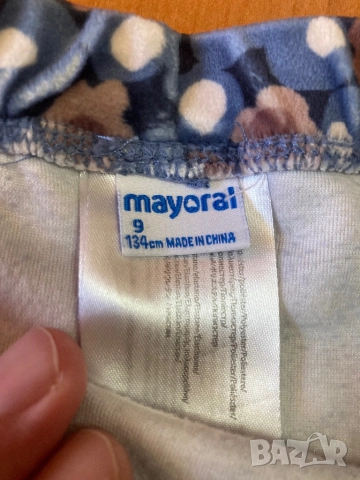 Клин с блуза коплект Mayoral 134 см, снимка 6 - Детски Блузи и туники - 52855633