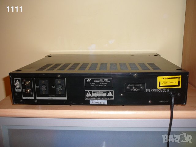 SANSUI CD-X701, снимка 6 - Ресийвъри, усилватели, смесителни пултове - 35325616