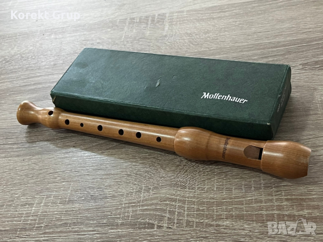 Немска флейта Vintage Conrad Mollenhauer, снимка 2 - Духови инструменти - 44790477