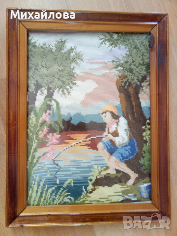 Гоблен "Малкият рибар" 1693 от Вилер 