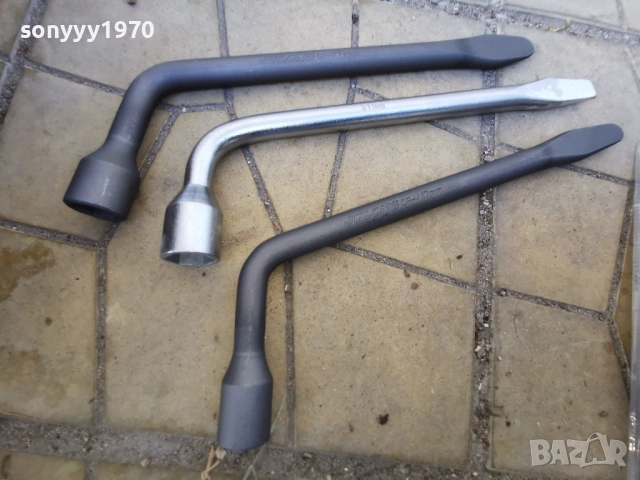 КЛЮЧ ЗА ГУМИ 17 19 21ММ 2203261717, снимка 5 - Аксесоари и консумативи - 53936786