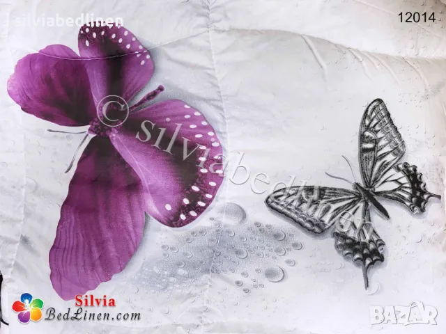 Силиконови олекотени завивки, пълнеж силиконов пух, снимка 2 - Олекотени завивки и одеяла - 49091324