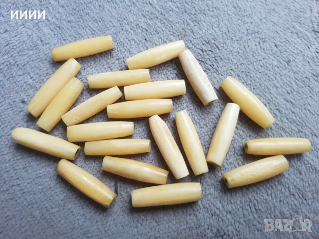 Кокалени зърна от броеница 21 бр