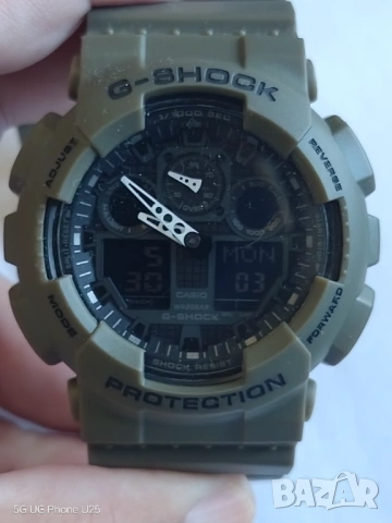Часовник Casio G-Shock GA-100, снимка 2 - Мъжки - 54128295
