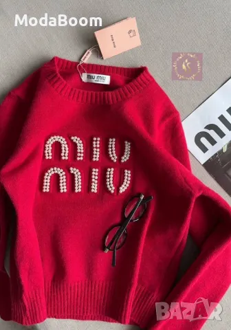 Miu Miu дамски пуловери , снимка 4 - Блузи с дълъг ръкав и пуловери - 48241250
