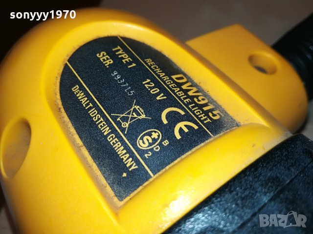 dewalt-профи фенер-60см-внос франция, снимка 4 - Други инструменти - 29709813