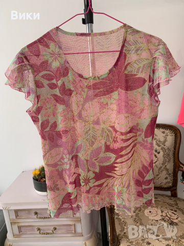 Дамска тениска в размер М, снимка 9 - Тениски - 44687335