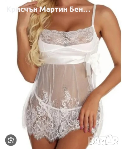 Нощничка с кожа , снимка 2 - Корсети, бюстиета, топове - 31592694