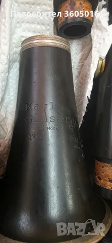 Кларинет Karl Glaser, снимка 2 - Духови инструменти - 55786675